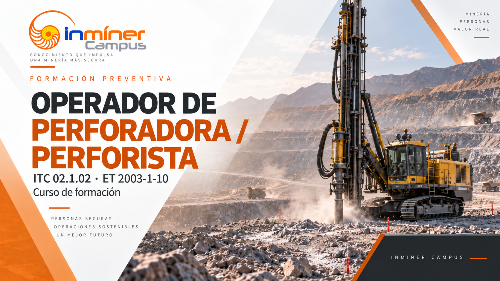 Imagen del curso Operador de perforadora / perforista